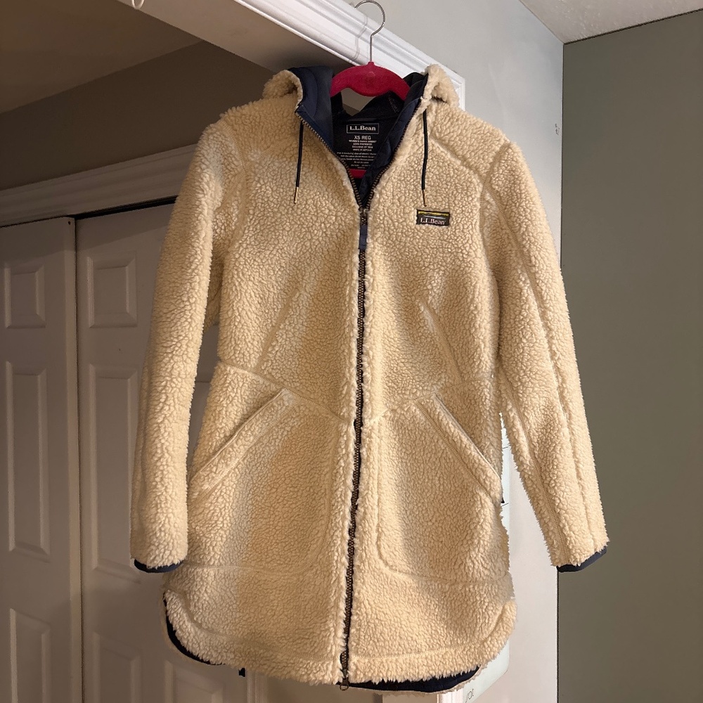 L.L. Bean Women's Mountain Pile Fleece Coat